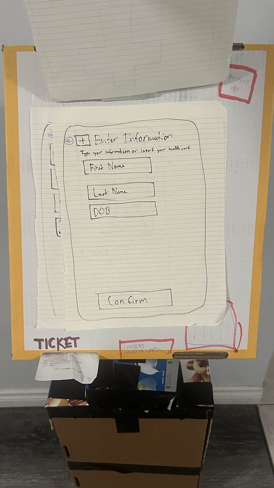 Paper prototype refinement