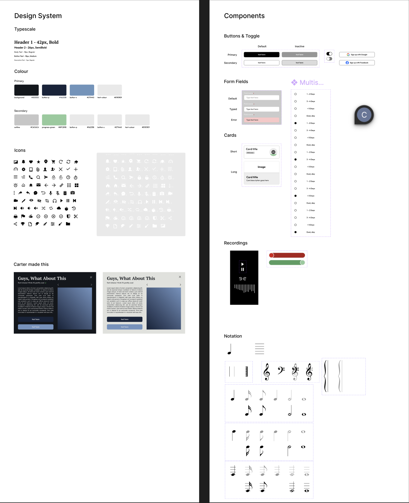 Resonate design system